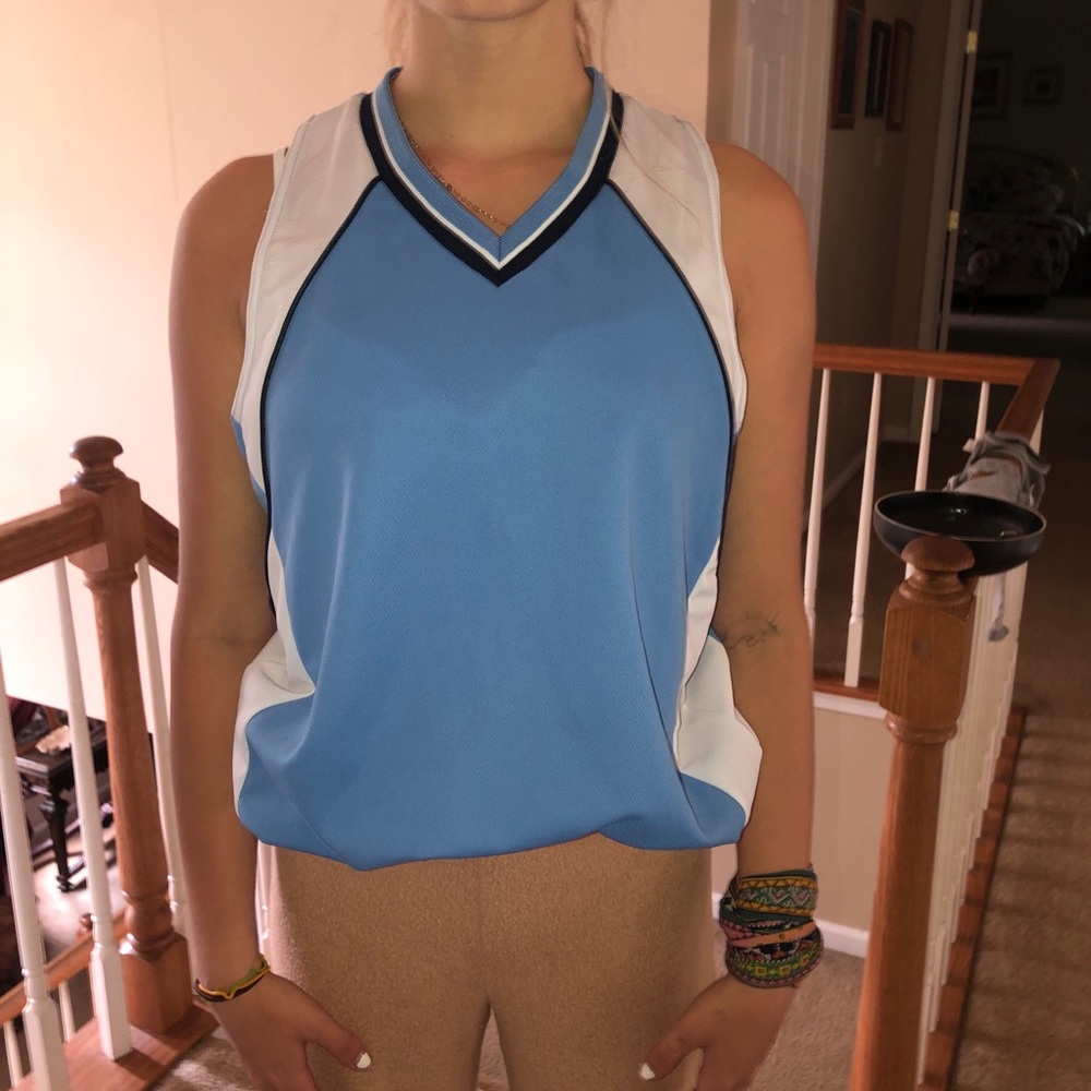 Jersey style workout shirt